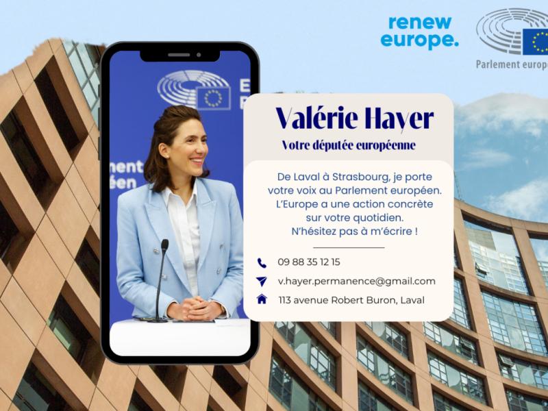 Permanence Hayer Valérie - Députée Européenne